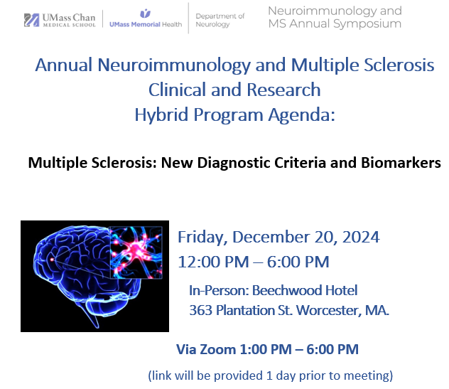 Annual Neuroimmunology and Multiple Sclerosis Clinical and Research ...